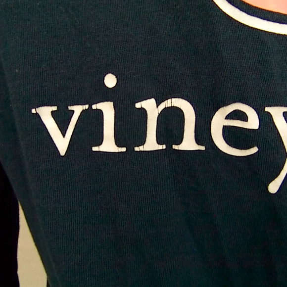 Vinyard Vines Navy Long Sleeve Tee - Picture 6 of 7